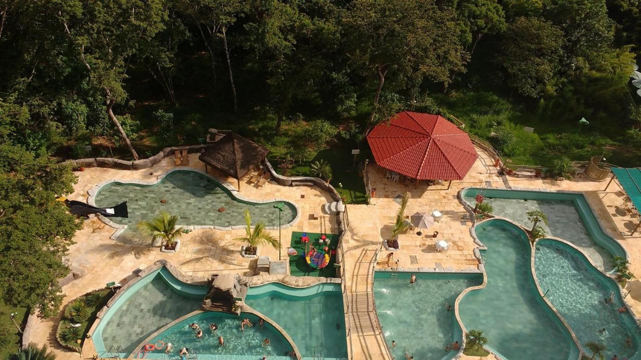 Apartamento Thermas Do Bosque กัลดัสโนวัส ภายนอก รูปภาพ